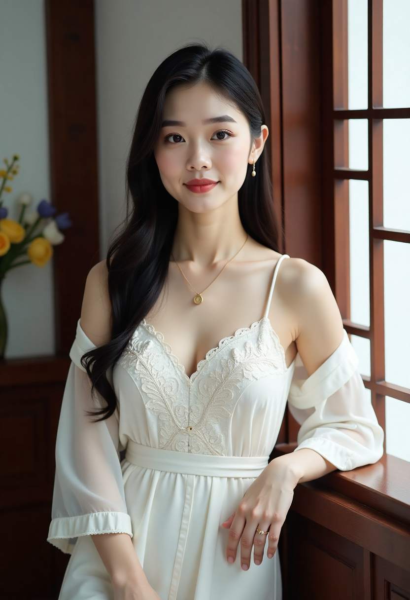青藤爬满红砖墙